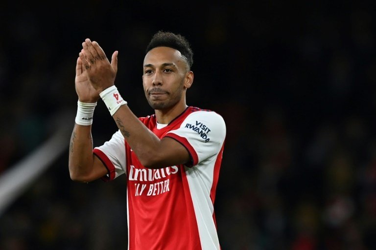 Aubameyang has not settled since his departure from Arsenal. AFP