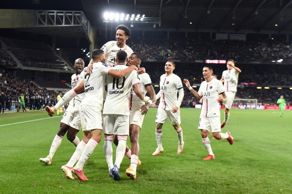 Bonne nouvelle pour Paredes et Hakimi avant le Real Madrid. AFP