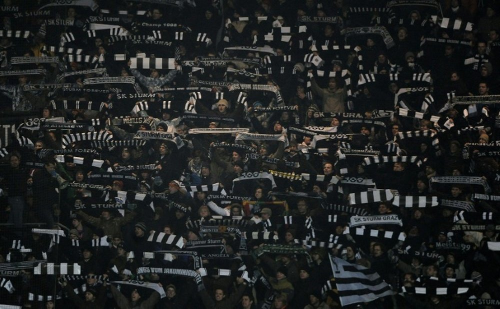 Sturm Graz will be playing in next season's Champions League. AFP