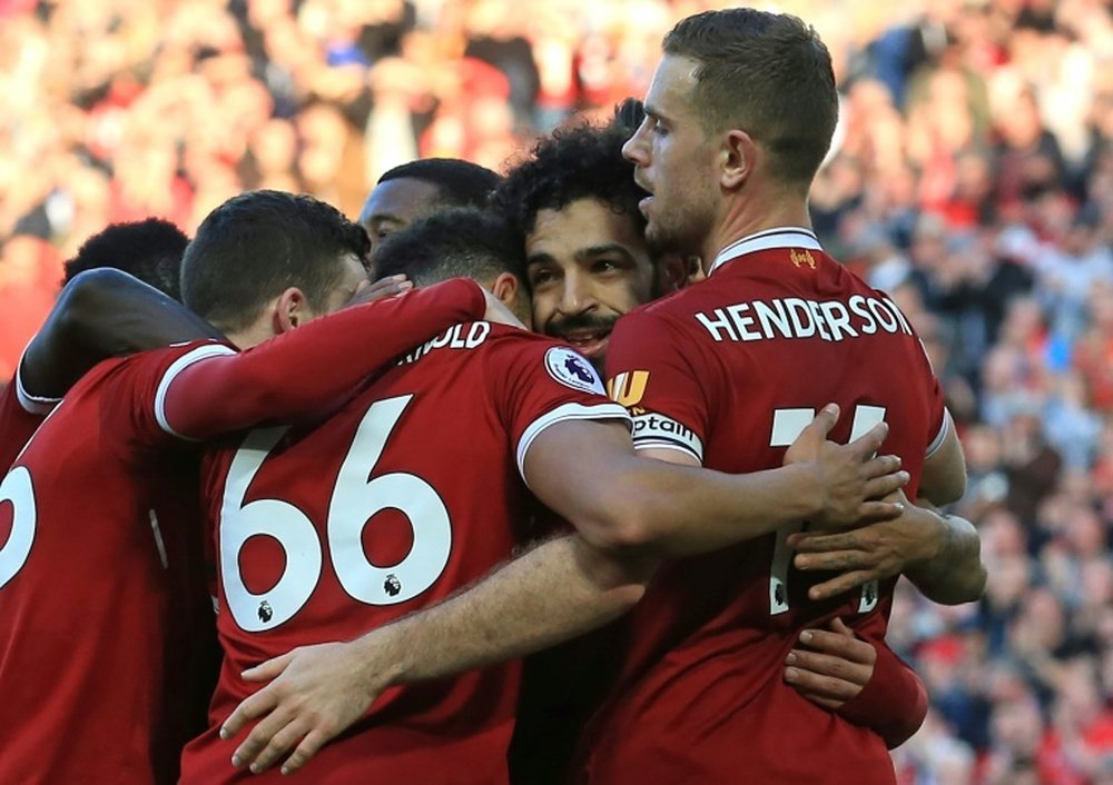 Salah is Liverpool's star man. GOAL