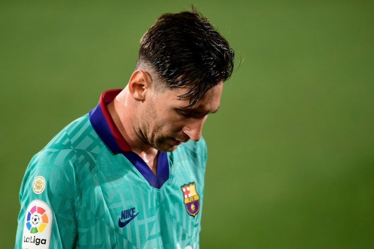 Messi durante a temporada 2019-20