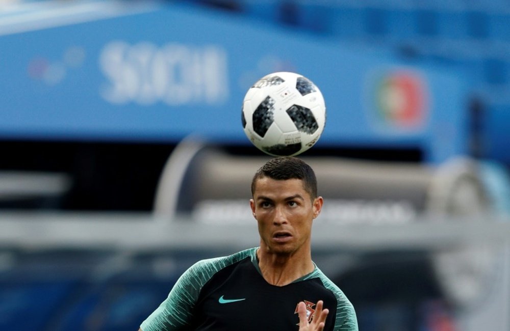 Cristiano Ronaldo na mira do PSG. AFP