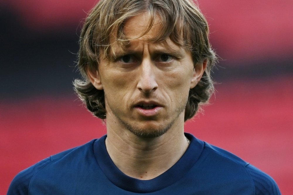 Luka Modric es uno de los capitanes del equipo. AFP