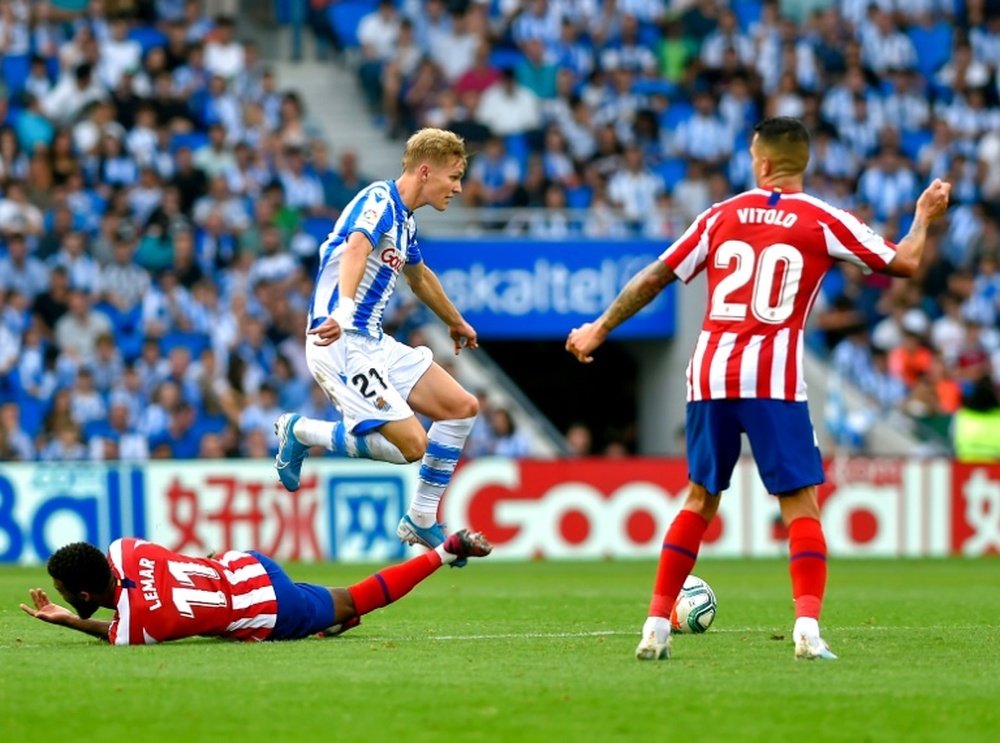 Martin Odegaard, emprestado pelo Real Madrid enfrentará o time no Santiago Bernabéu. AFP