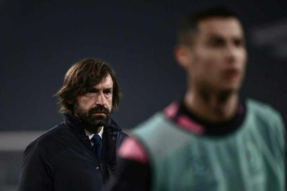 Pirlo knows his job is under threat. AFP