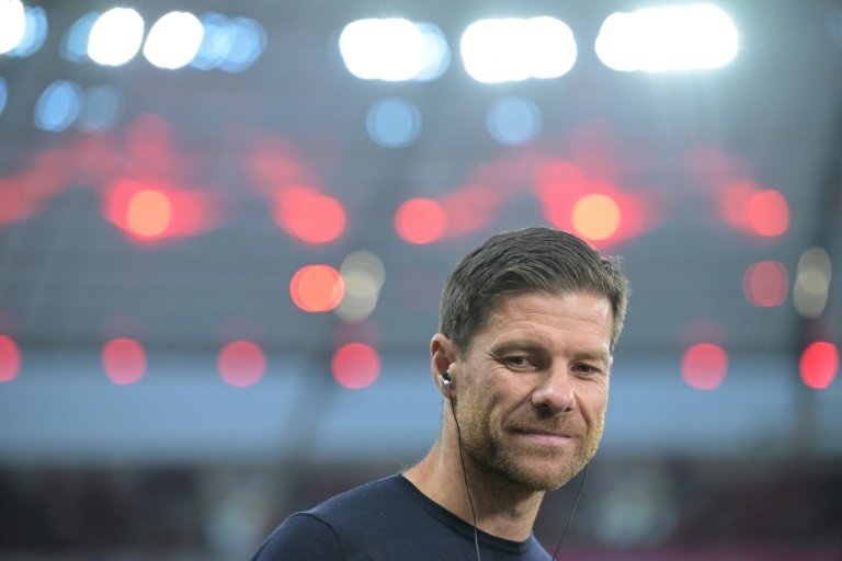 Xabi Alonso 'evita' al Madrid. AFP