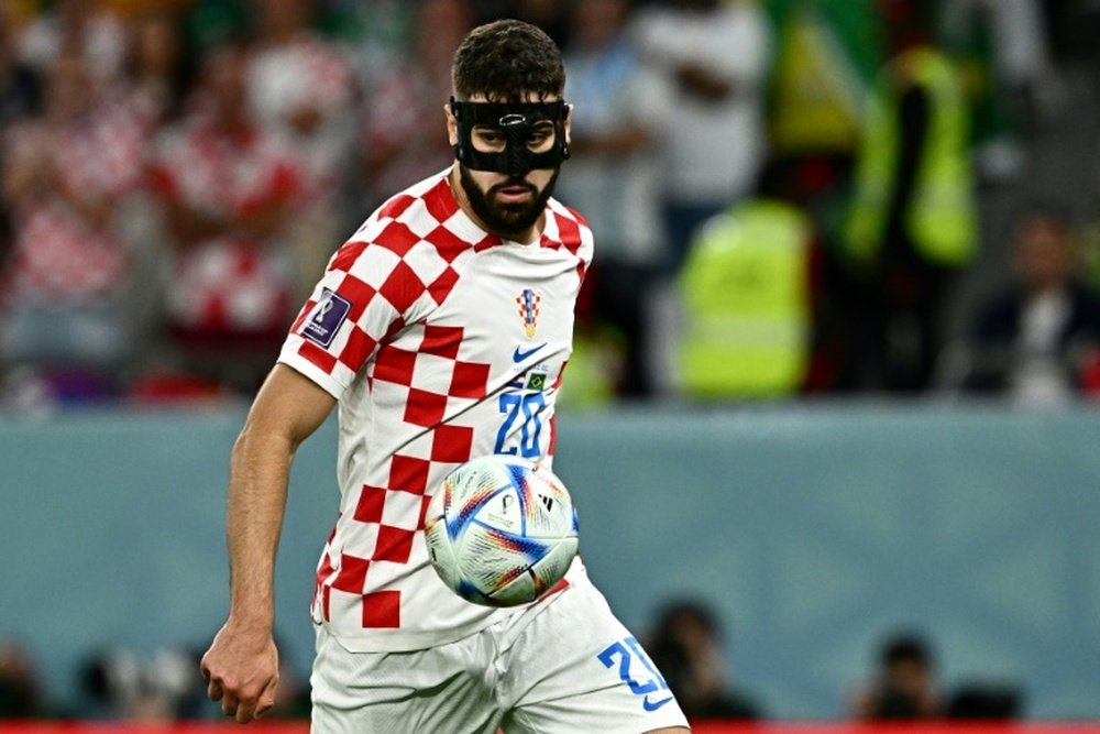 Gvardiol was outstanding on Croatia's run to the semi-finals. AFP