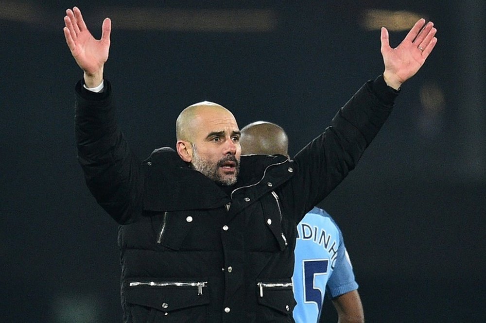 El técnico del City le sacó el lado bueno al empate. AFP