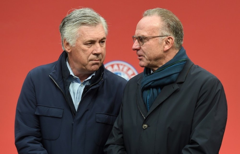 El dirigente del Bayern cargó duramente contra su jugador. AFP