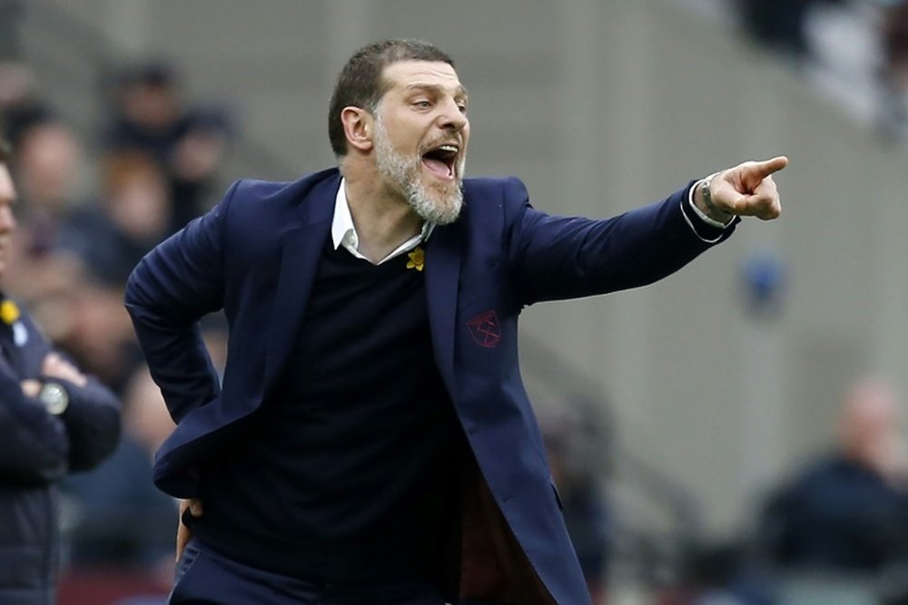 Bilic's West Ham beat Bolton 3-0 in Tuesday night's Carabao Cup tie. AFP