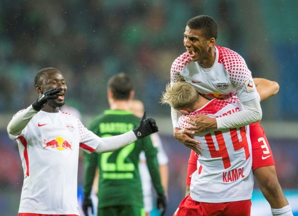 El Leipzig ganó por la mínima y por los pelos. AFP/Archivo