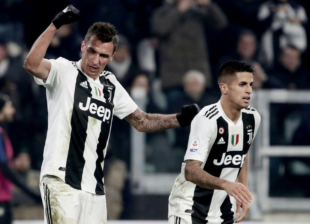 Mario Mandzukic was the match winner for the hosts. AFP