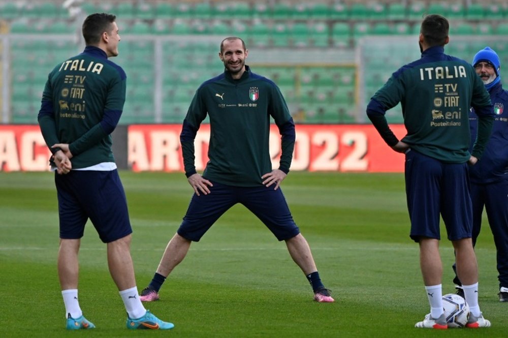 Chiellini reviewed his career with the 'Azzurri'. EFE