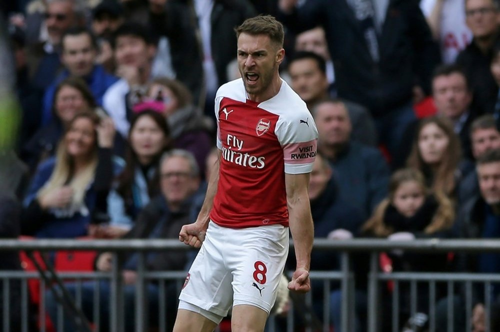 El Arsenal ya le busca sustituto a Ramsey. AFP