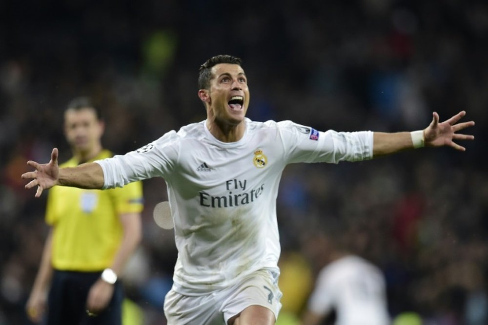 Cristiano Ronaldo está a un gol de lograr un nuevo récord en la Champions League. Archivo/EFE/AFP