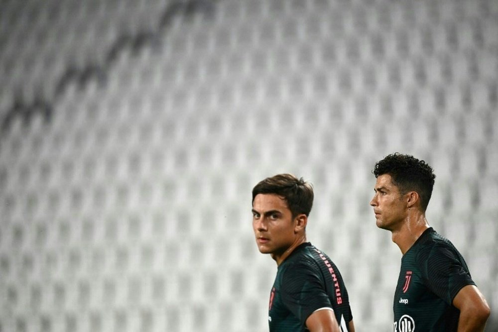 Dybala made his anger clear by liking a comment on Twitter. AFP