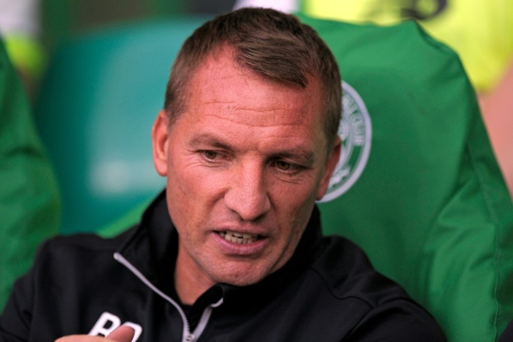 Celtic manager Brendan Rogers saw his side routed by a star-studded PSG team on Tuesday. AFP
