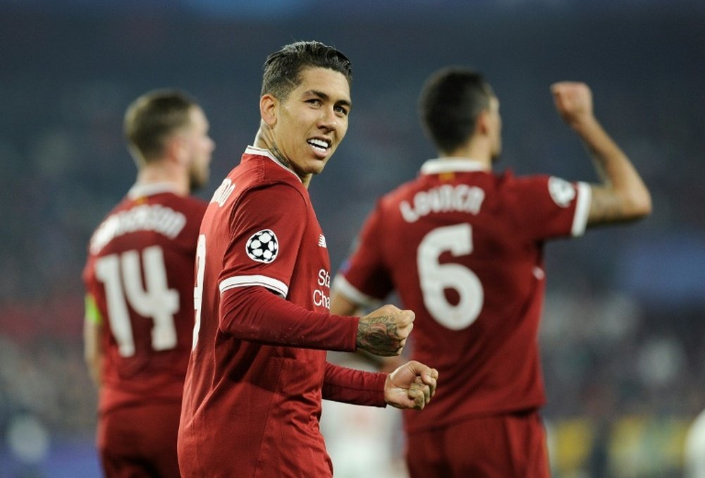 Klopp has said he is really proud of Roberto Firmino. AFP