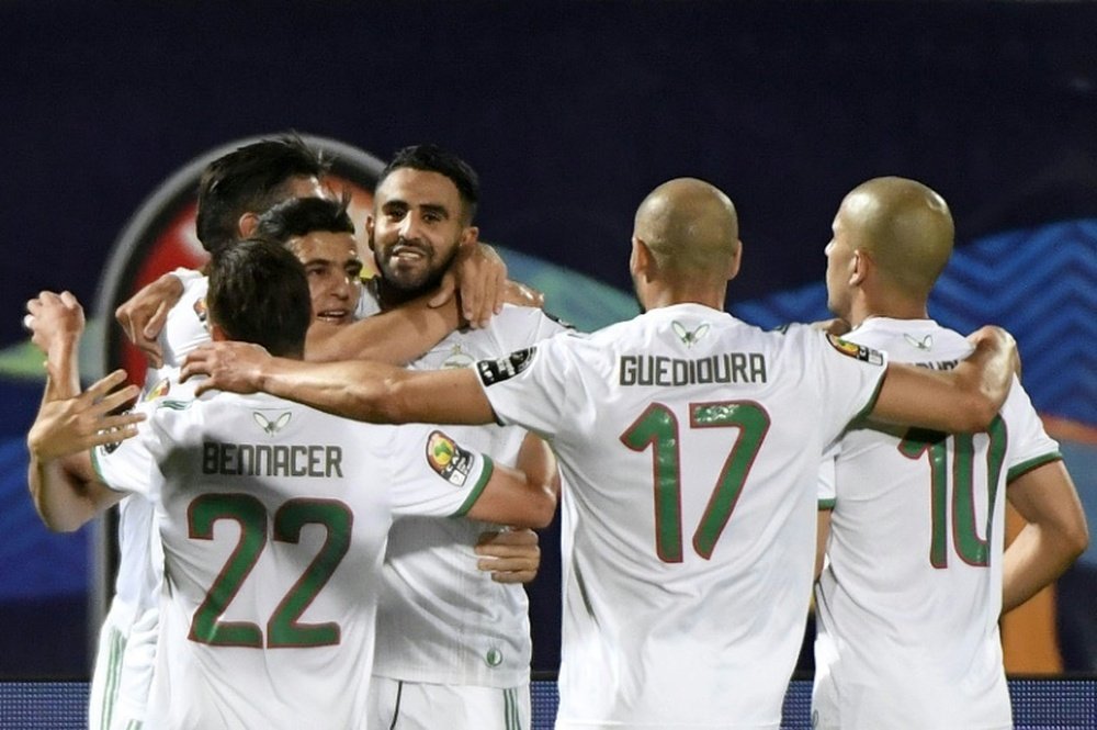 L'Algeria si guadagna la semifinale. AFP
