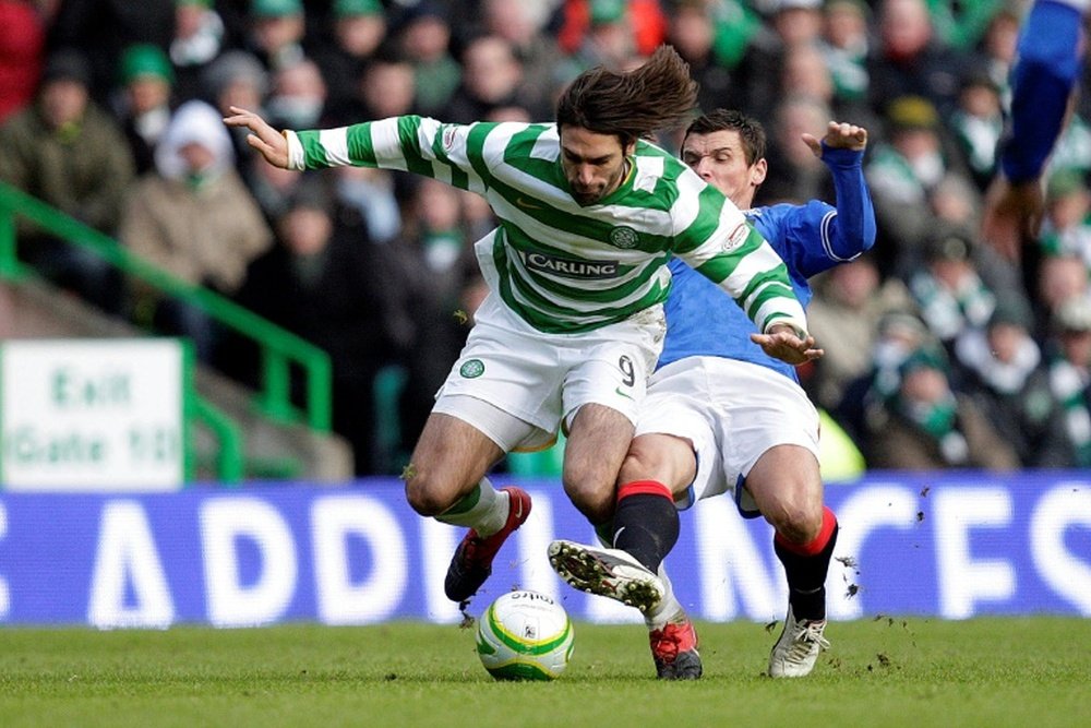 Samaras fue la referencia del Celtic durante varios años. AFP