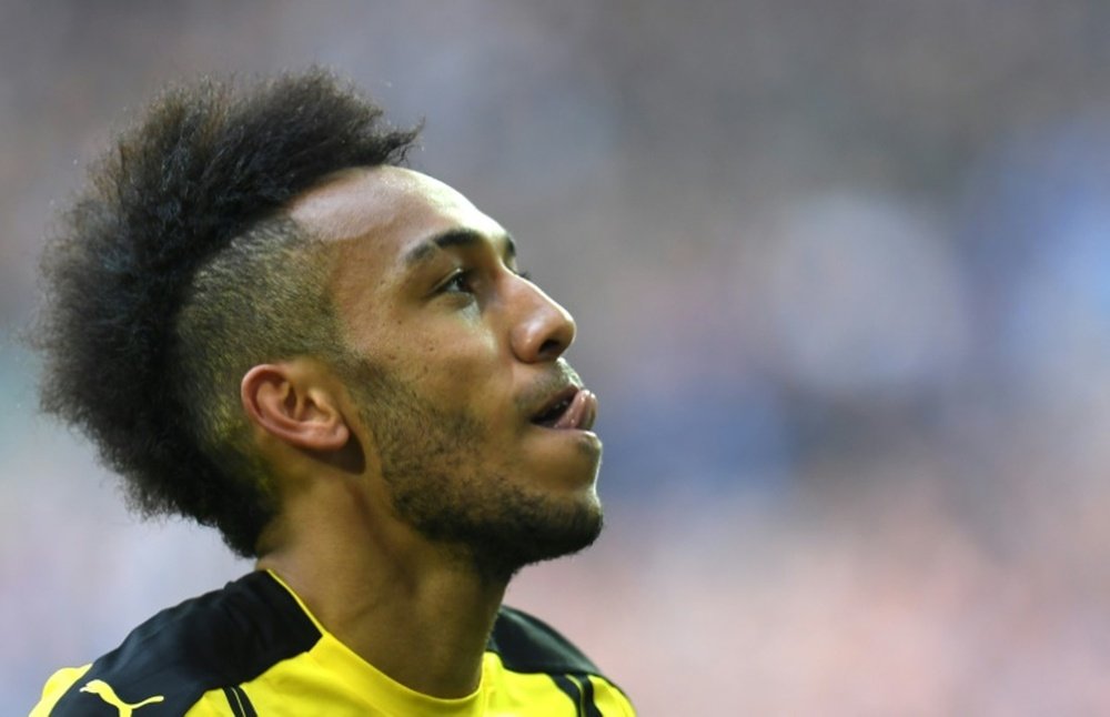 Aubameyang could snub Chelsea and Liverpool. AFP