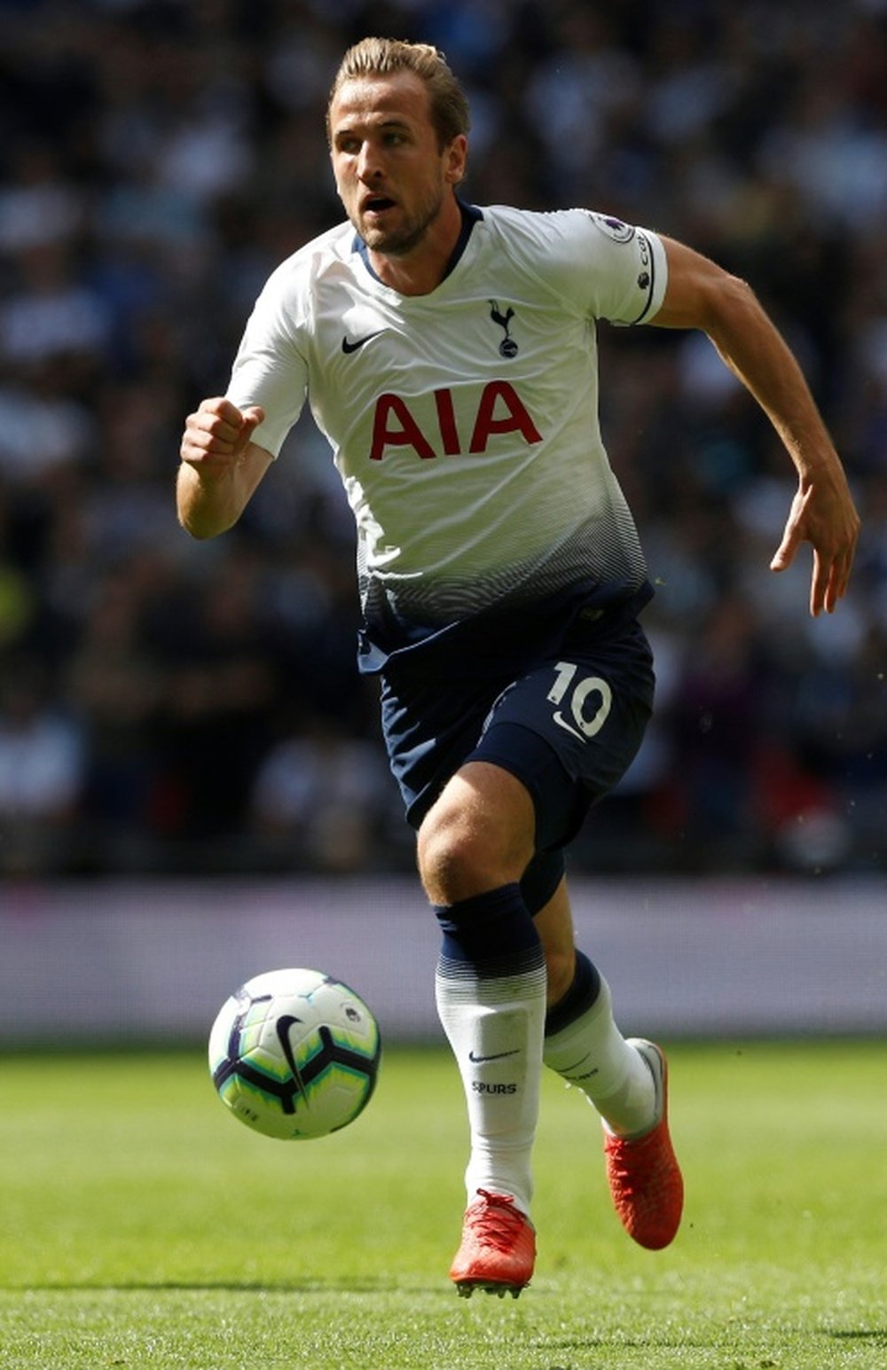 Kane came through Tottenham's youth system. AFP