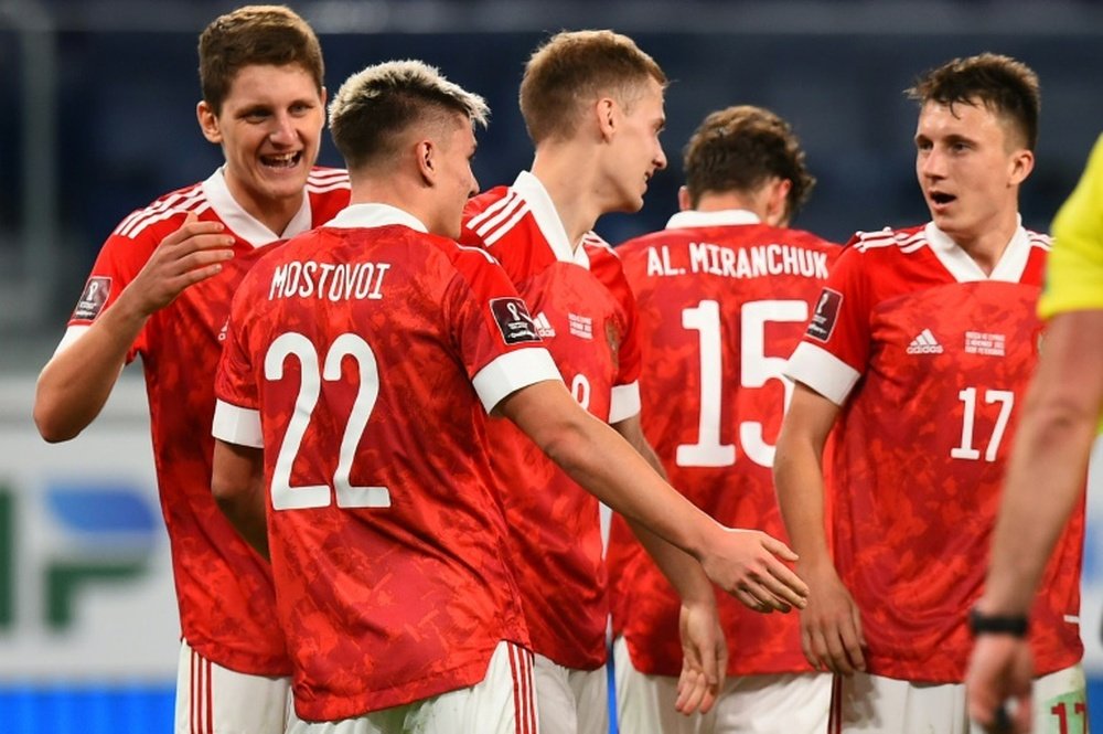 Rusia se plantea entrar en la Confederación Asiática de Fútbol. AFP