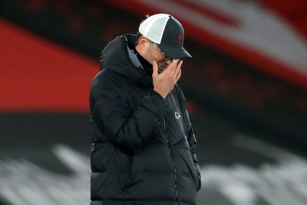 Jurgen Klopp's Liverpool have struggled with injury. AFP