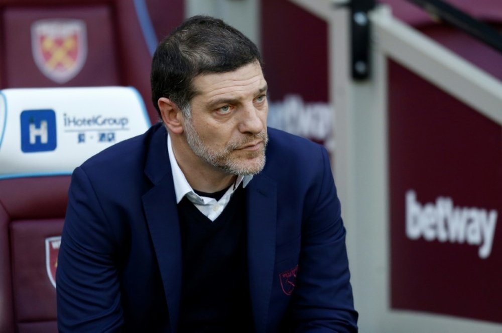 West Ham Uniteds Croatian manager Slaven Bilic arrives for his sides match against Crystal Palace at The London Stadium, in east London on January 14, 2017