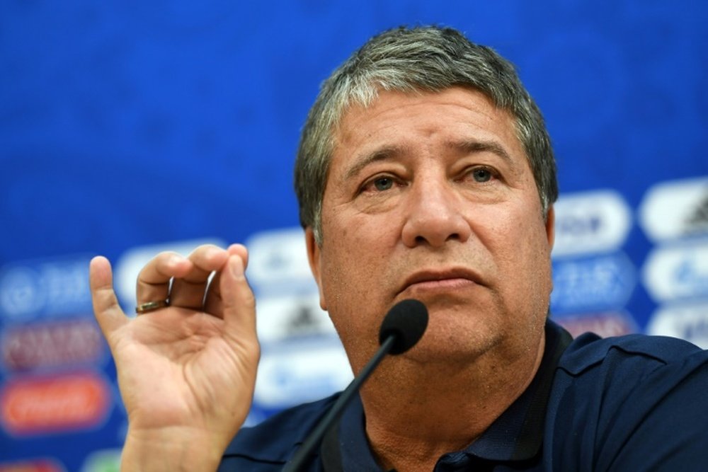Hernan Gomez spoke out against people calling Panama the 'worst team.' AFP