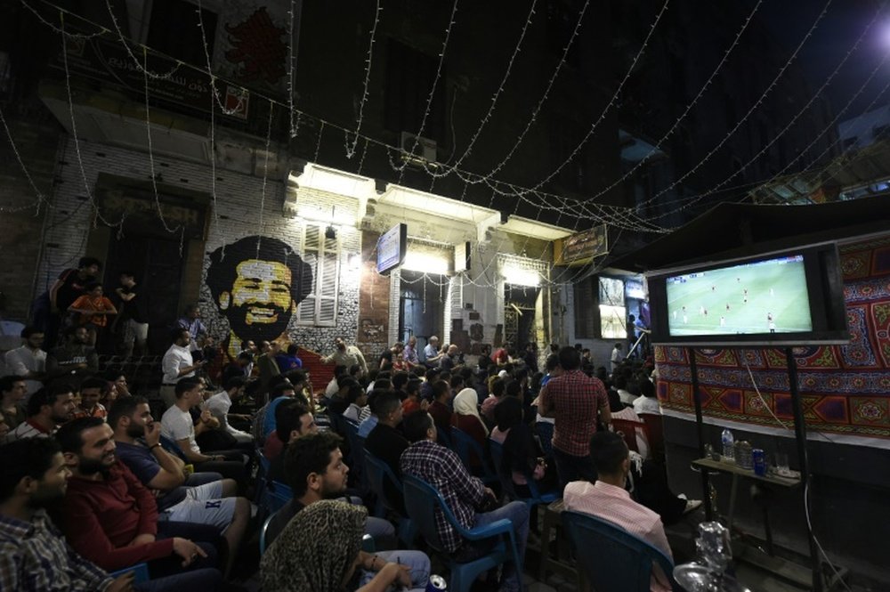 Salah is an Egyptian hero. AFP