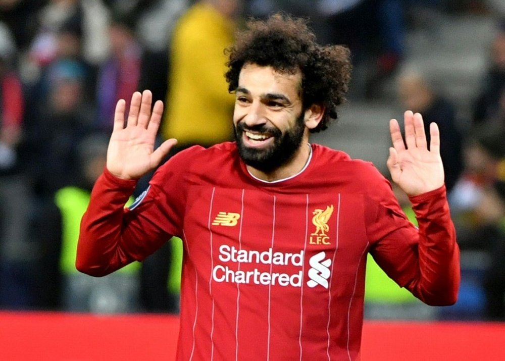 Salah passe devant Suarez dans le classement des buteurs de Liverpool. AFP