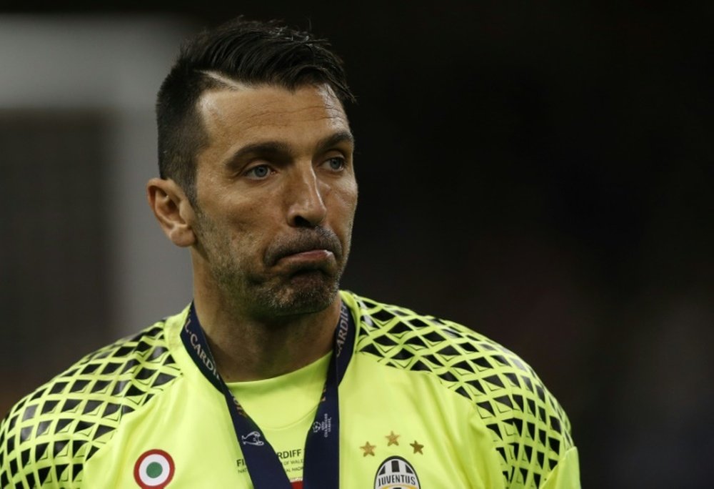 Oblak podría ser el recambio para Buffon en la Juventus. AFP/Archivo