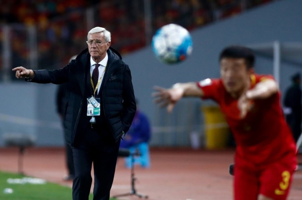 Lippi hopes China can qualify for the World Cup. AFP