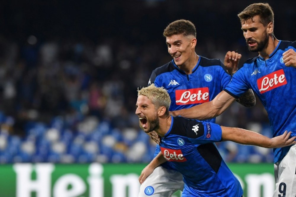Mertens cuore Napoli: Non mi vedo in nessun altro club italiano'. AFP