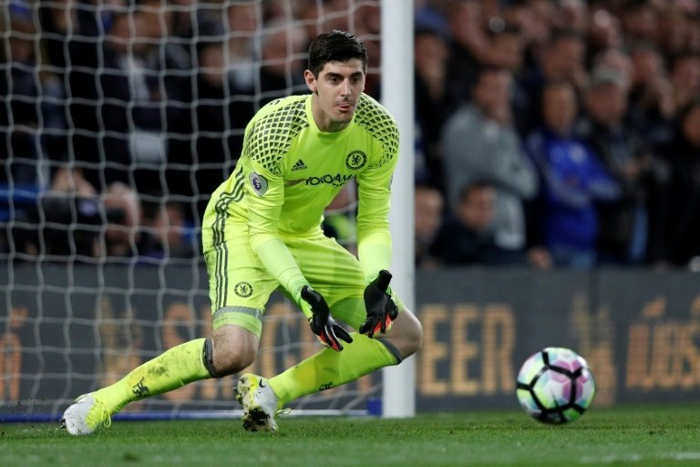 Courtois says that there have still been no developments over a new contract. AFP