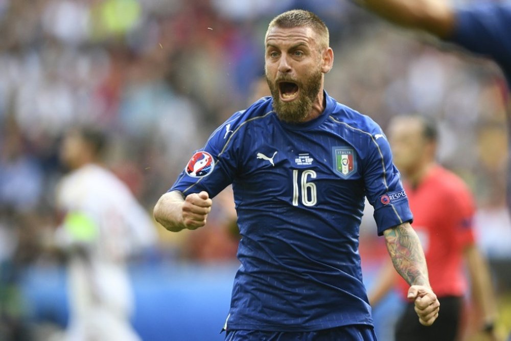 Roma's De Rossi a doubt for Coppa semi-final after injury with Italy