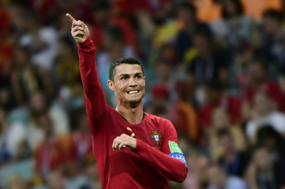 Ronaldo was pleased with how the team played. AFP