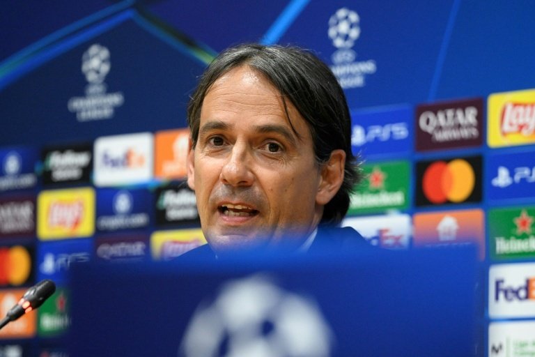 Inzaghi, sin ningún miedo al Barça. AFP