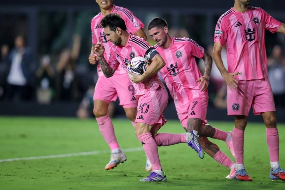 La 'Messi Cup' calienta el título 47 de Leo. AFP