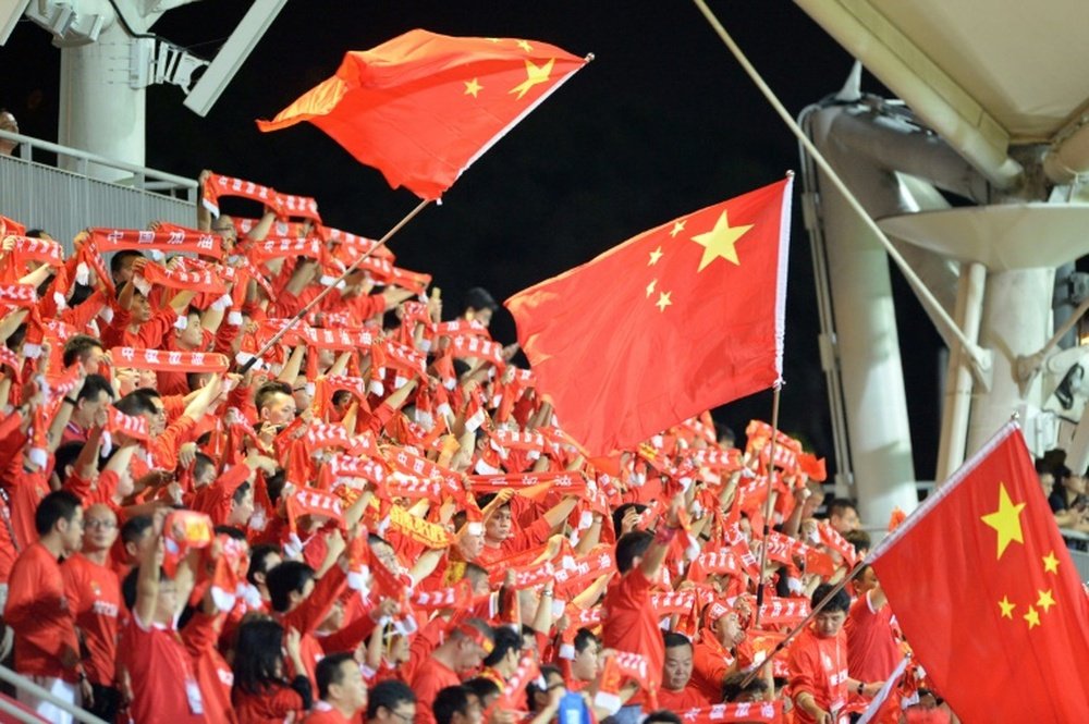Tianjin Teda's 4-1 derby win over Tianjin Quanjian is under investigation. AFP