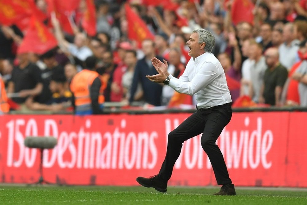 Mourinho believes winning the FA Cup is a matter of life-and-death. AFP