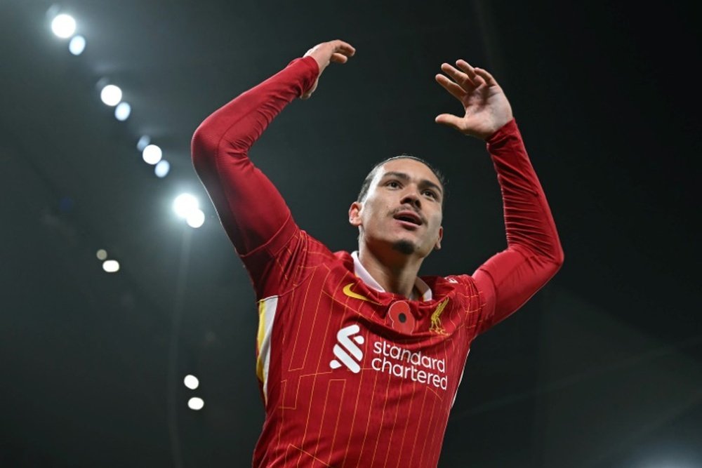 Salah scored the Reds' second in the second half to seal the win. AFP