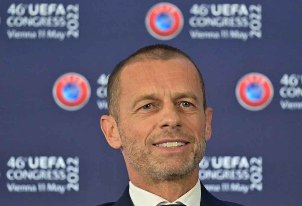 Ceferin acredita que o êxito do Real e do Barça confirma a neutralidade da Champions. AFP