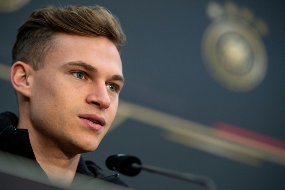 Bayern midfielder Kimmich says he would like to see Pep Guardiola return. AFP