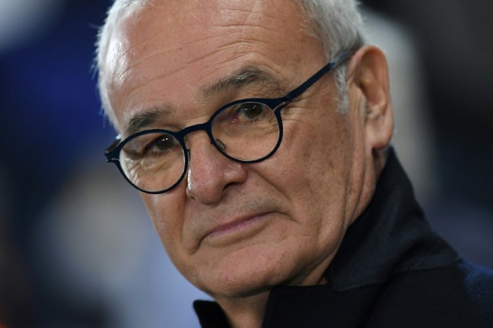 Claudio Ranieri tiene miedo de bajar al Championship. AFP