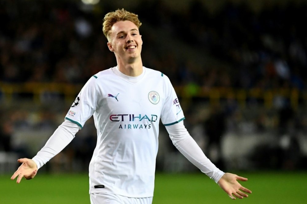 Cole Palmer, a por otra buena actuación en la EFL Cup. AFP