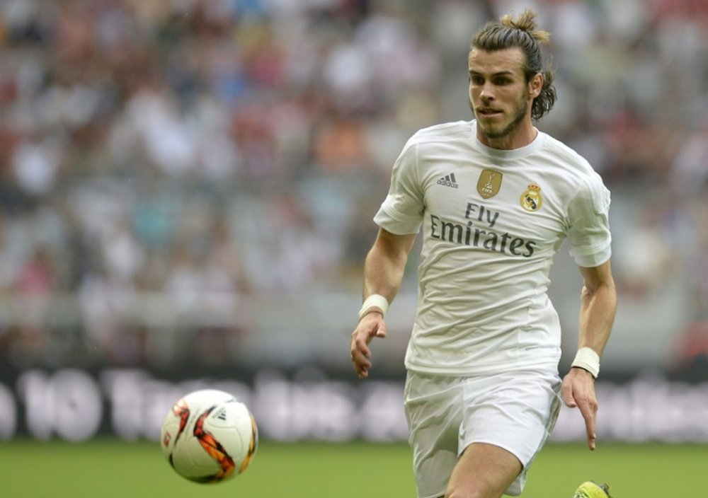 Bale hace un guiño a la afición madridista.