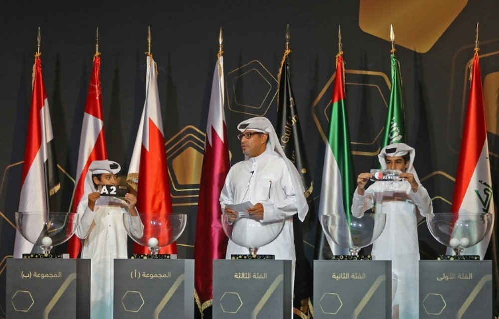 The Gulf of Nations draw took place on Monday. AFP