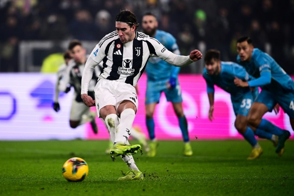 Juventus are nine points behind Atalanta in sixth. AFP